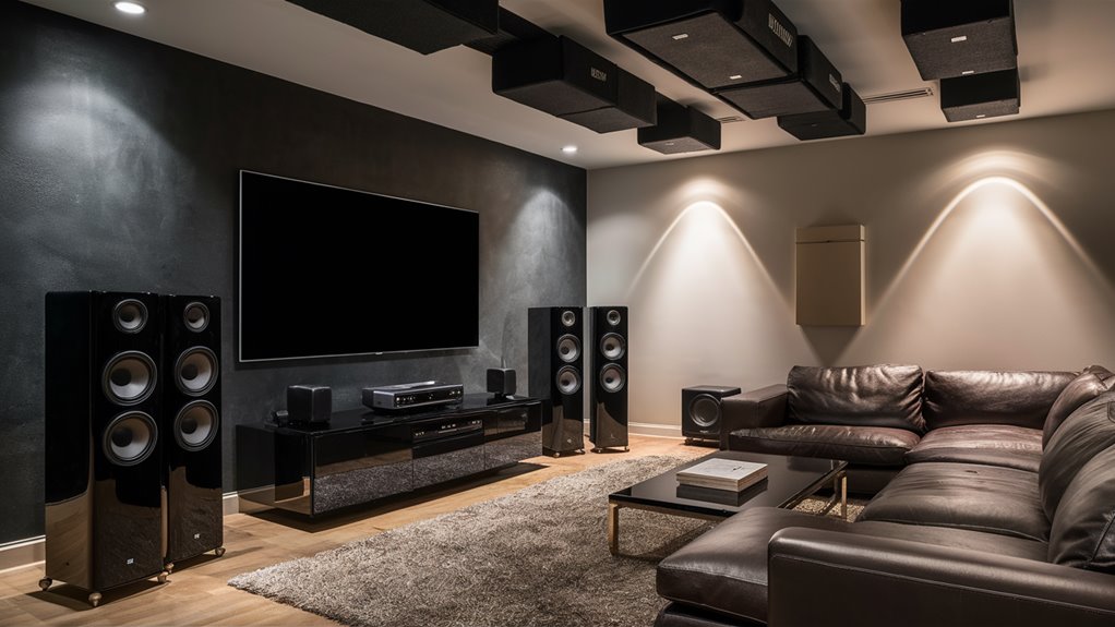 audio video entertainment setup
