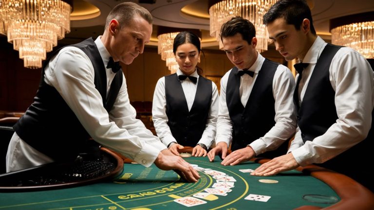 casino dealer service skills