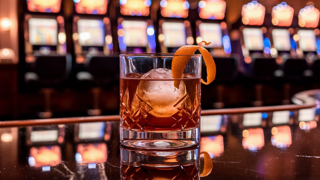 casinos serve specialty mixed drinks