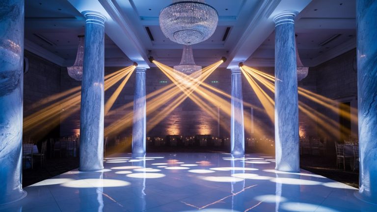 creating dramatic venue lighting