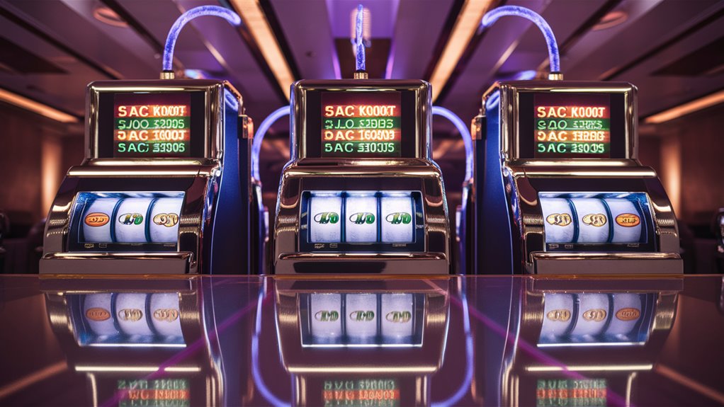 different progressive jackpot machines