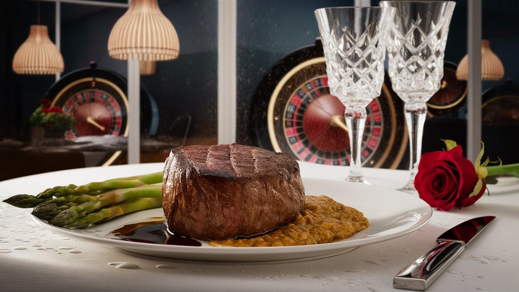 fine food for high rollers