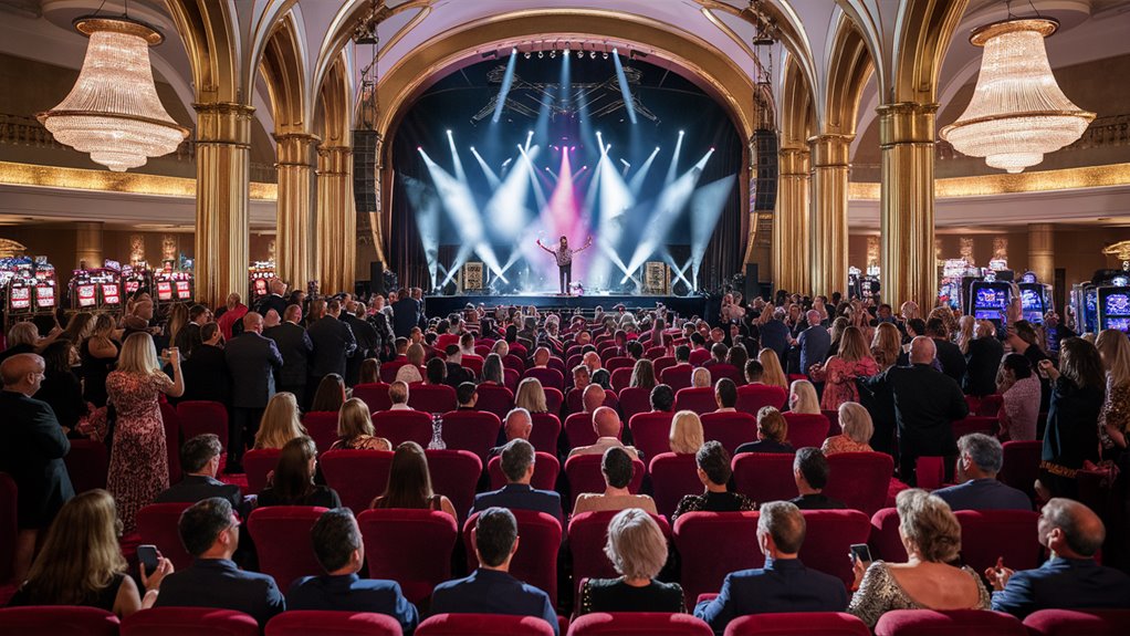 live entertainment drives casino traffic