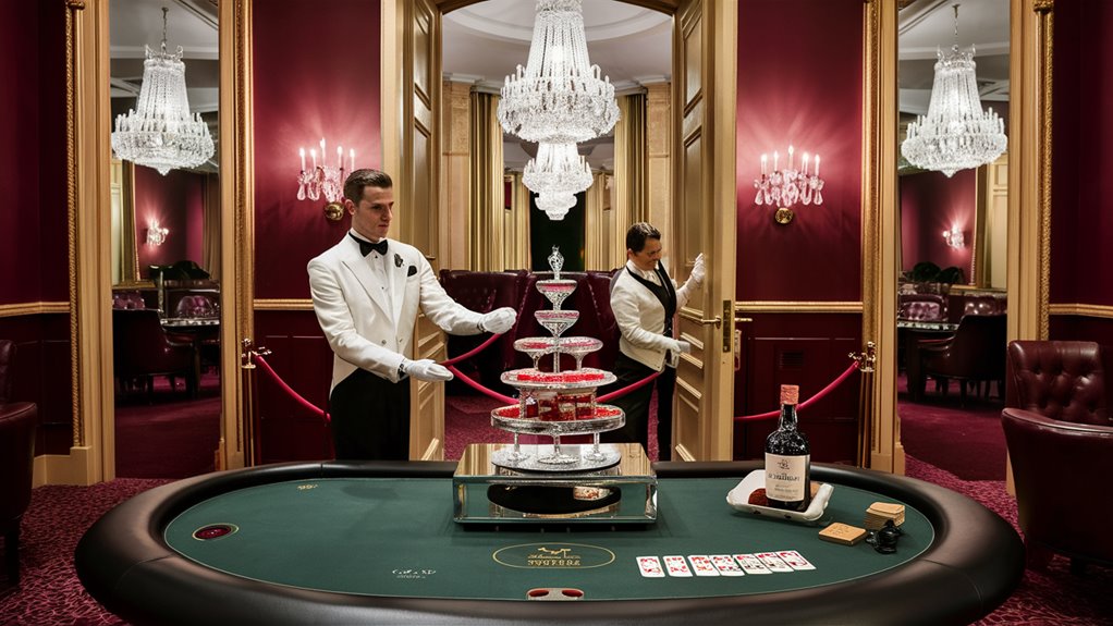 luxury services attract wealthy gamblers