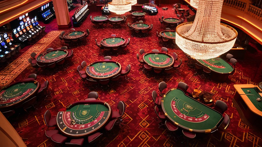 position tables for gaming efficiently
