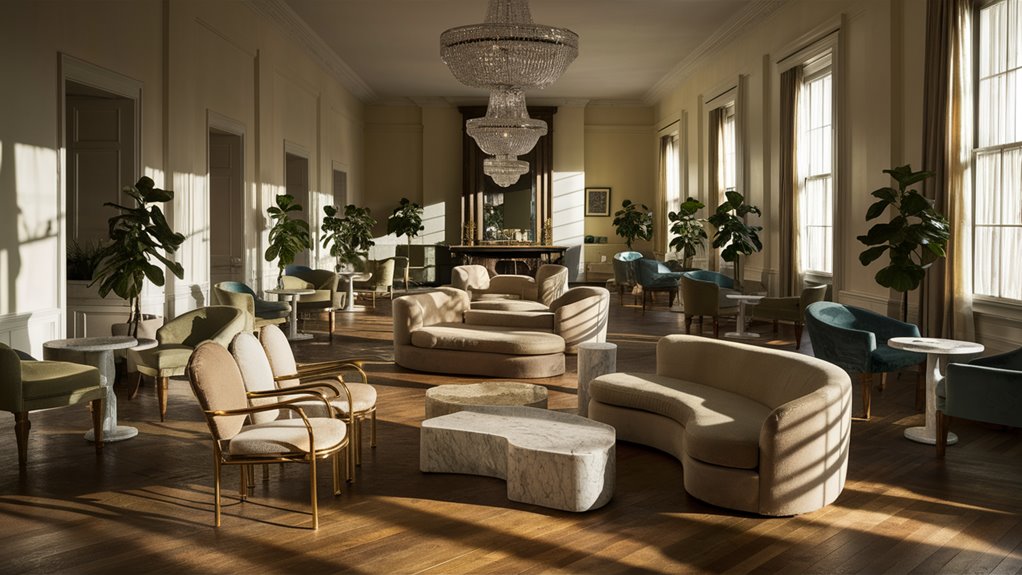 selecting furniture for events
