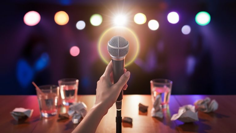 sing karaoke without embarrassment